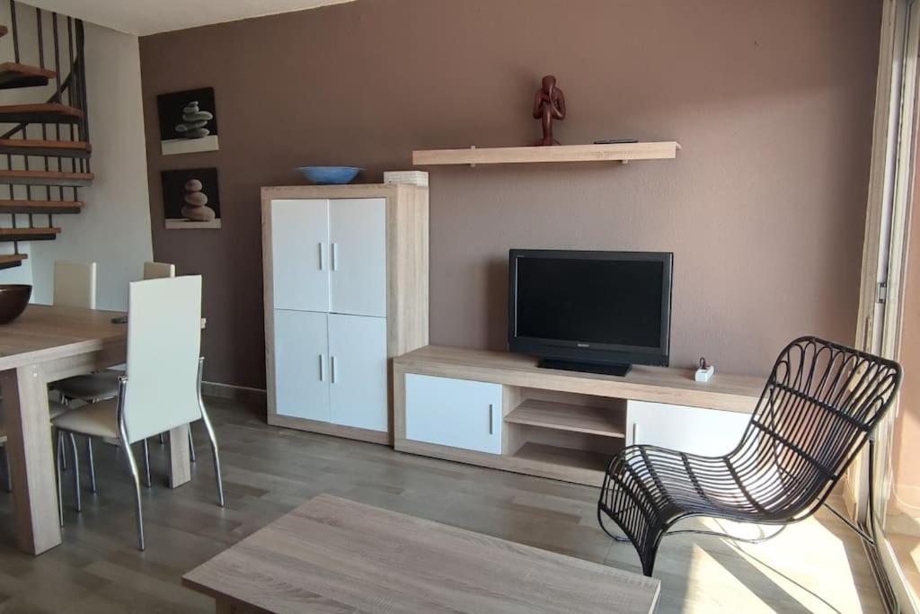 Atico-Duplex En Urb. Penismar En 1ª Linea De Playa Apartman Peñíscola Kültér fotó